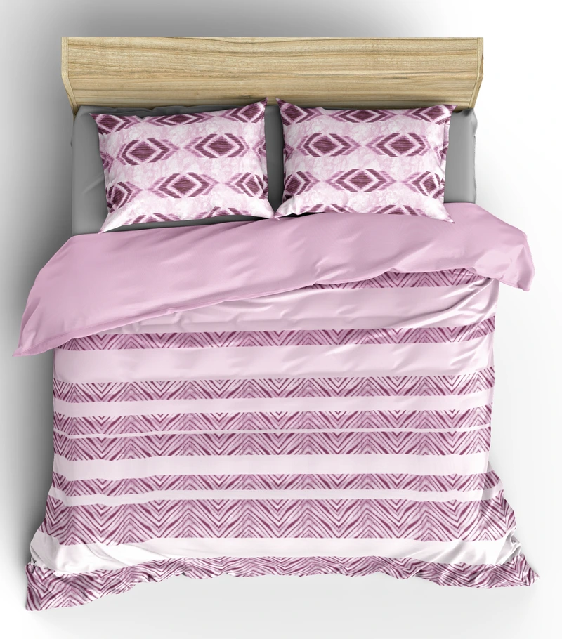 Olivia 100% Cotton King Size Bedsheet Set - OB-16