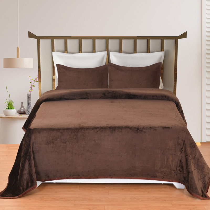 SANTANA BEDSHEET SET COFFEE