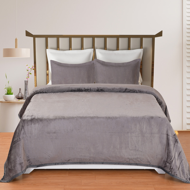 SANTANA BEDSHEET SET GREY