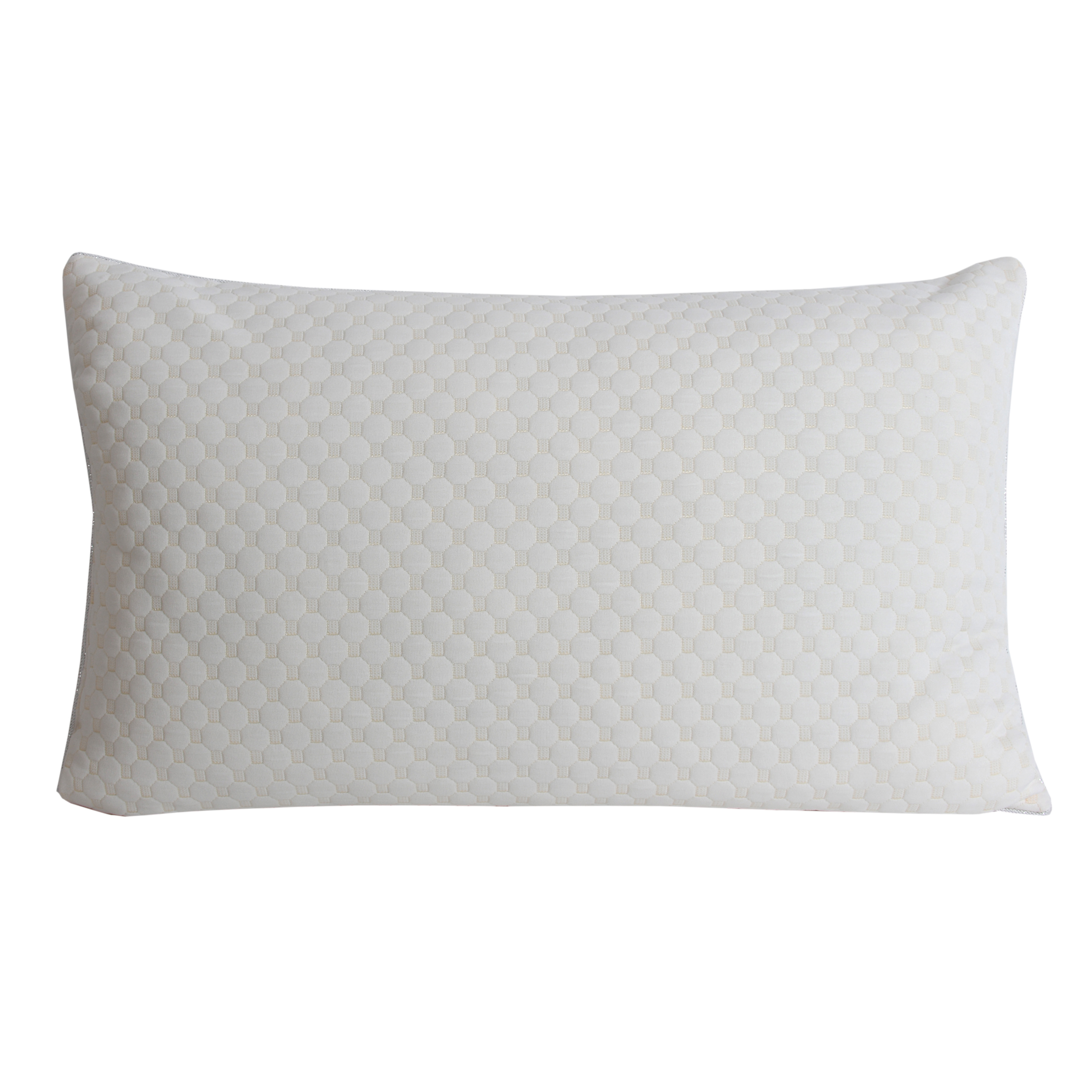 GOLD STAR QUILTED PILLOW