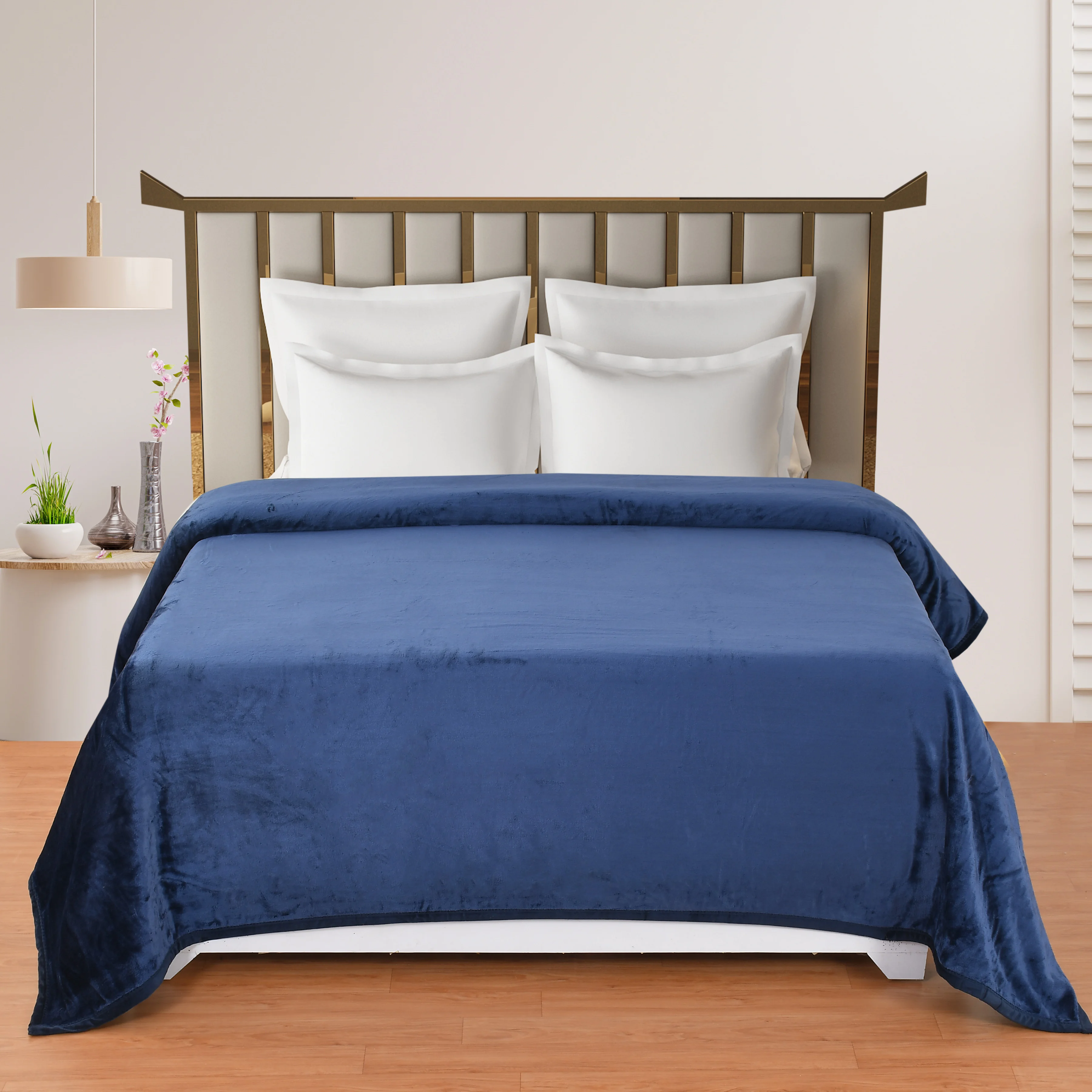 SANTANA AC BLANKET NAVY BLUE